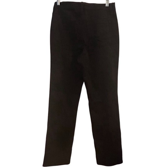 DG2 by Diane Gilman Women's Black Straight Jeans Size 6 Floral Embroidery - Picture 4 of 7